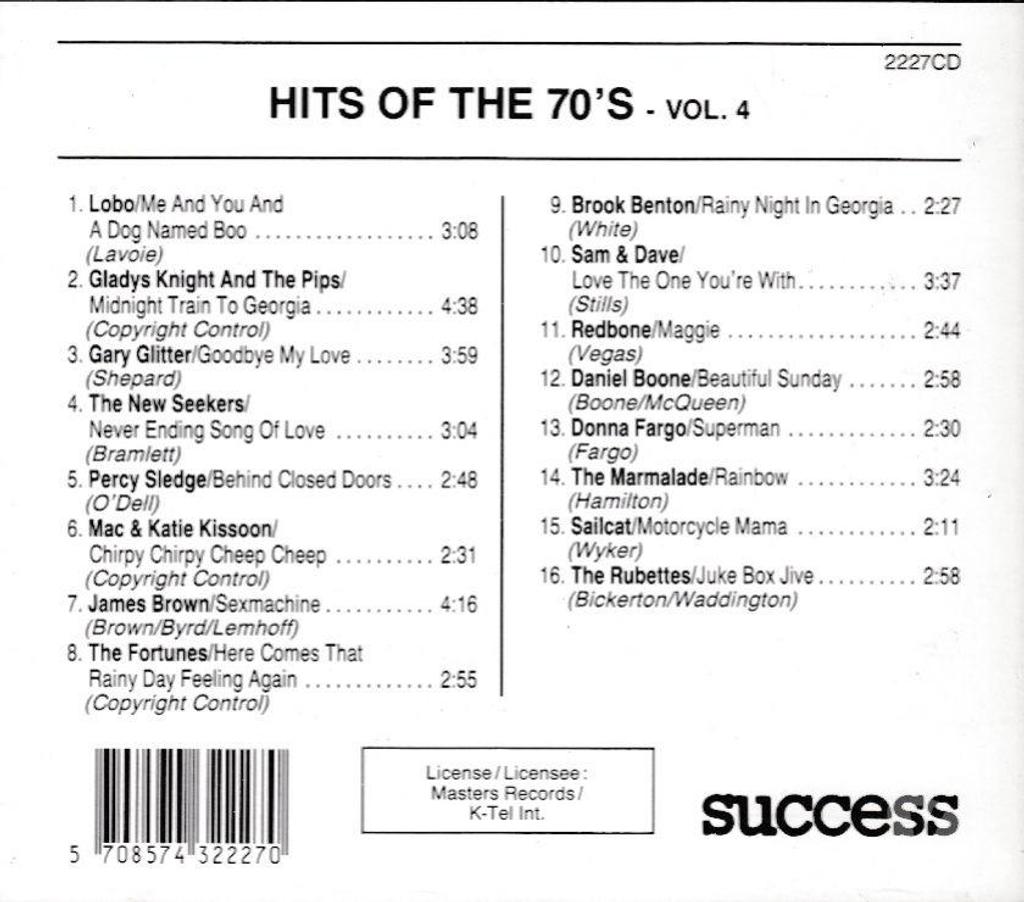 CDs Hauts-de-Seine Antony - 92160 - Photos Vivastreet CD Hits Of The 70's Coffret 4 Volumes
