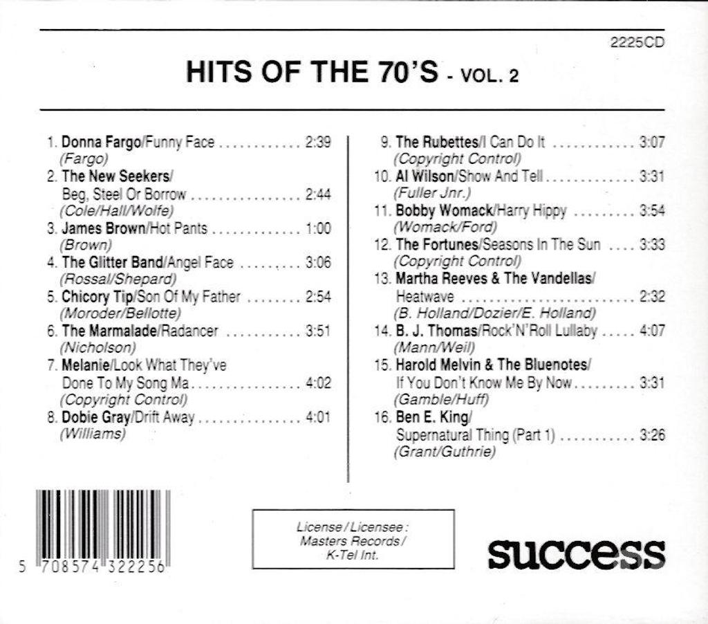 CDs Hauts-de-Seine Antony - 92160 - Photos Vivastreet CD Hits Of The 70's Coffret 4 Volumes
