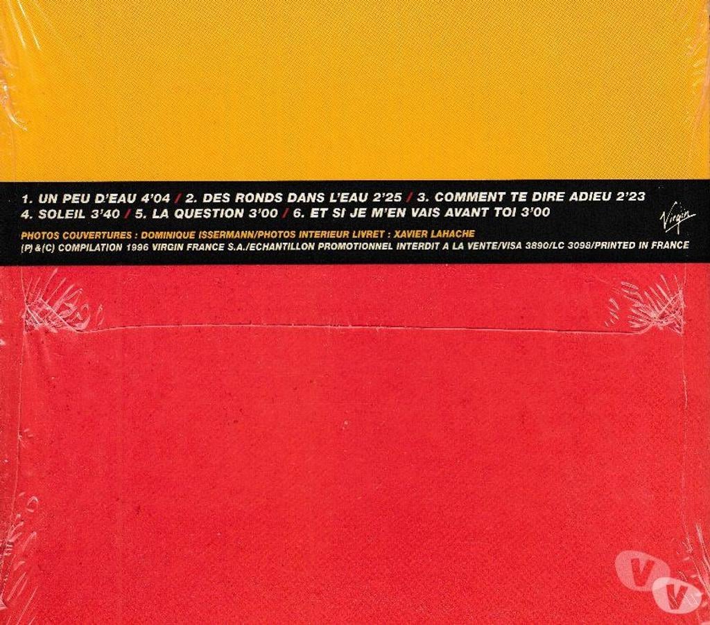 CDs Hauts-de-Seine Antony - 92160 - Photos Vivastreet CD Françoise Hardy Modes D'emploi Canal+