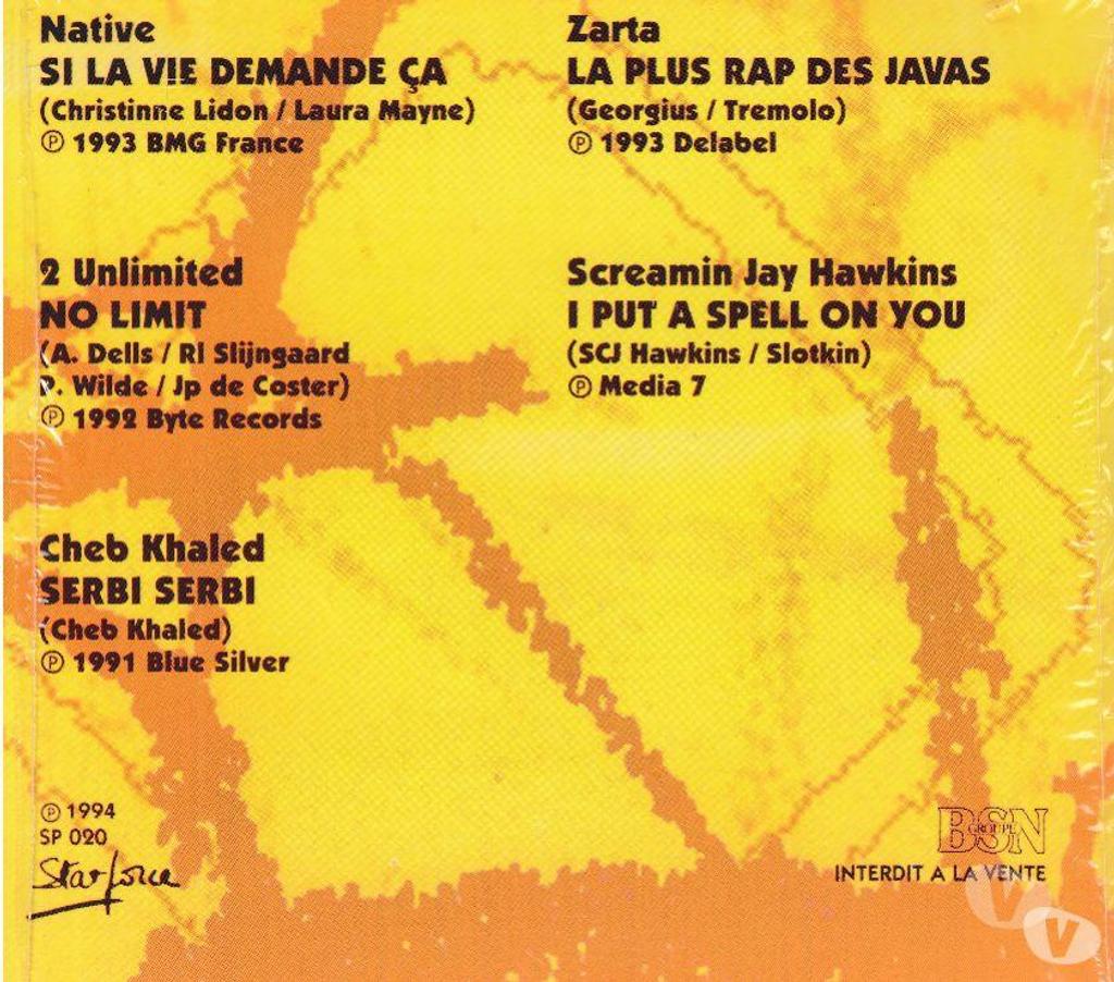 CDs Hauts-de-Seine Antony - 92160 - Photos Vivastreet CD 5 Hits Dillings Groupe BSN Edition Rare