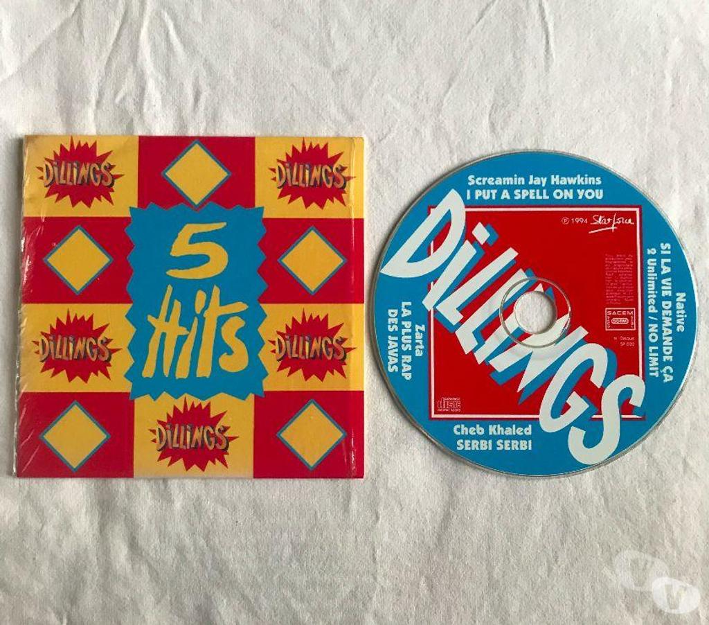 CDs Hauts-de-Seine Antony - 92160 - Photos Vivastreet CD 5 Hits Dillings Groupe BSN Edition Rare