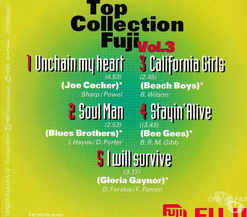 CDs Hauts-de-Seine Antony - 92160 - Photos Vivastreet CD Top Collection Fuji Vol.3 FUJI Collection Compilation