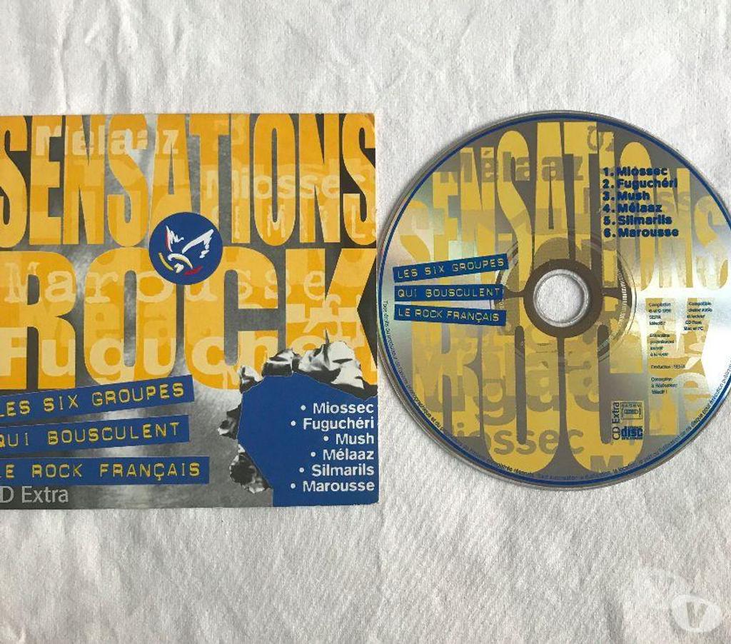 CDs Hauts-de-Seine Antony - 92160 - Photos Vivastreet CD Sensations Rock SEITA Compilation