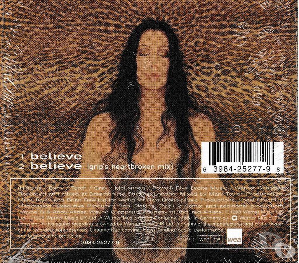 CDs Hauts-de-Seine Antony - 92160 - Photos Vivastreet CD Cher Believe