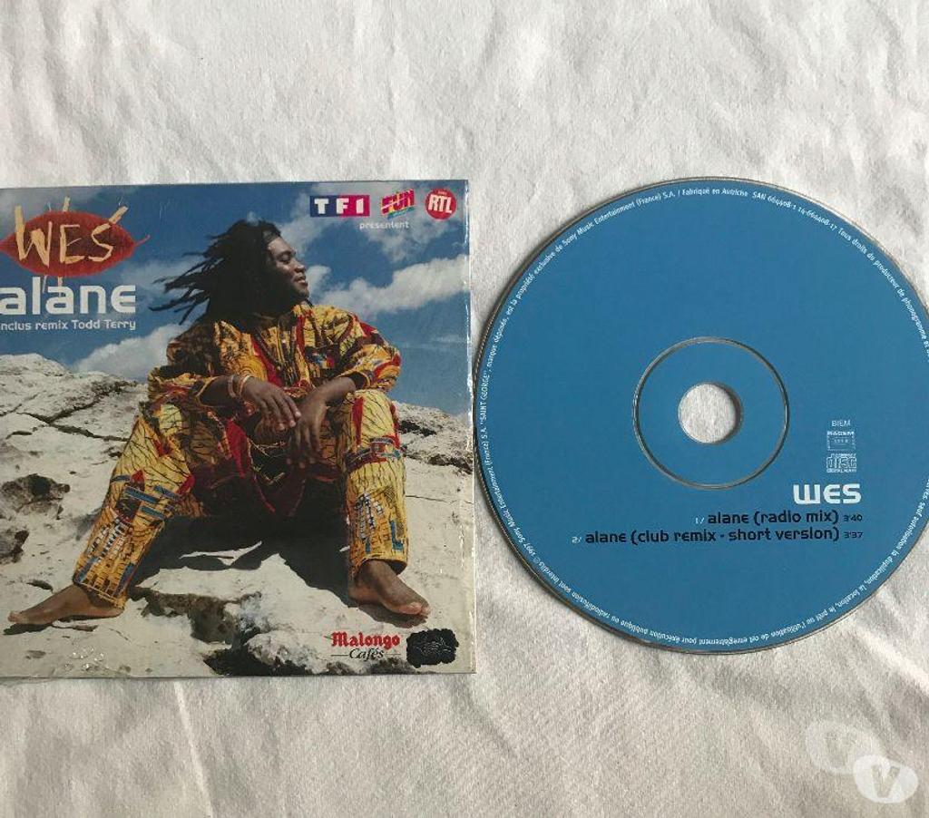 CDs Hauts-de-Seine Antony - 92160 - Photos Vivastreet CD Wes Alane Avec TF1, Fun Radio, RTL