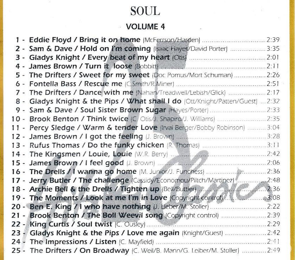 CDs Hauts-de-Seine Antony - 92160 - Photos Vivastreet CD Soul 100 Hits & Classics Coffret 4 Volumes