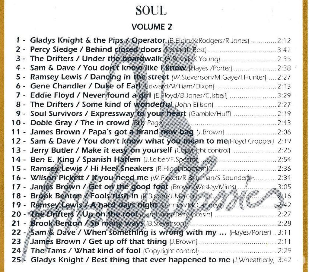 CDs Hauts-de-Seine Antony - 92160 - Photos Vivastreet CD Soul 100 Hits & Classics Coffret 4 Volumes