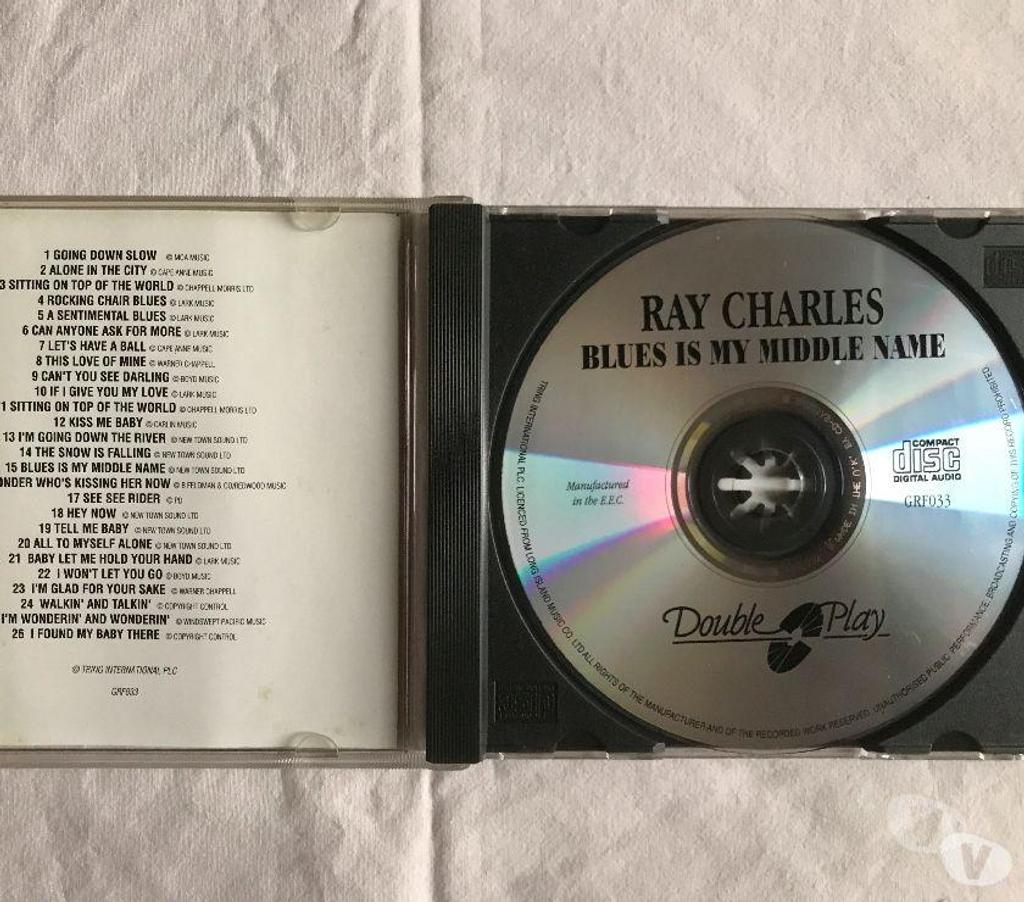 CDs Hauts-de-Seine Antony - 92160 - Photos Vivastreet CD Ray Charles Blues Is My Middle Name