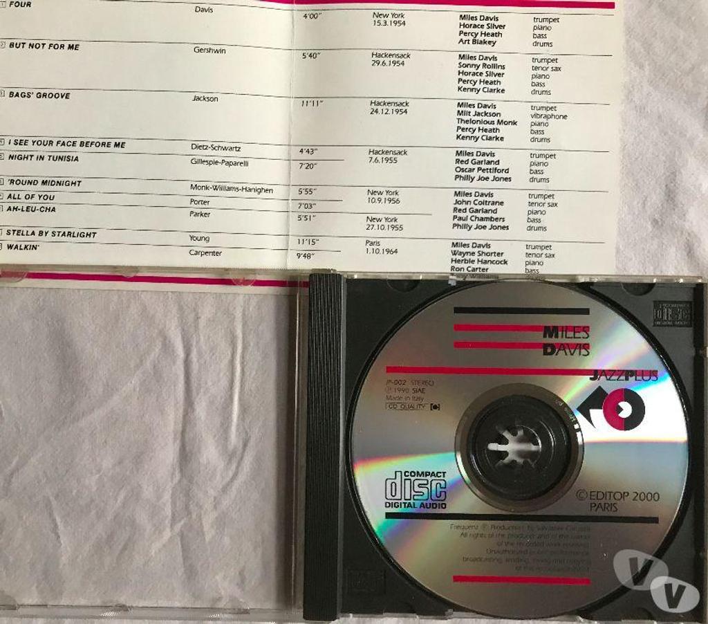CDs Hauts-de-Seine Antony - 92160 - Photos Vivastreet CD Miles Davis Jazz Line