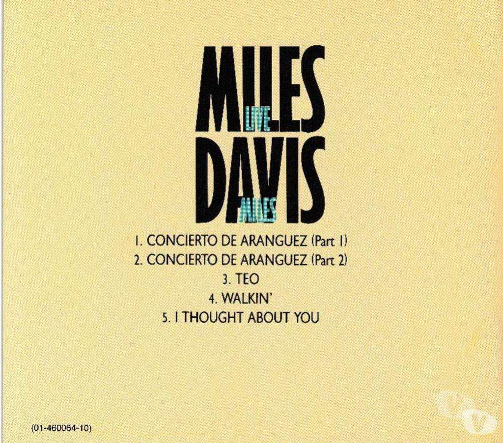 CDs Hauts-de-Seine Antony - 92160 - Photos Vivastreet CD Miles Davis Music From The Legendary Carnegie Hall Concer