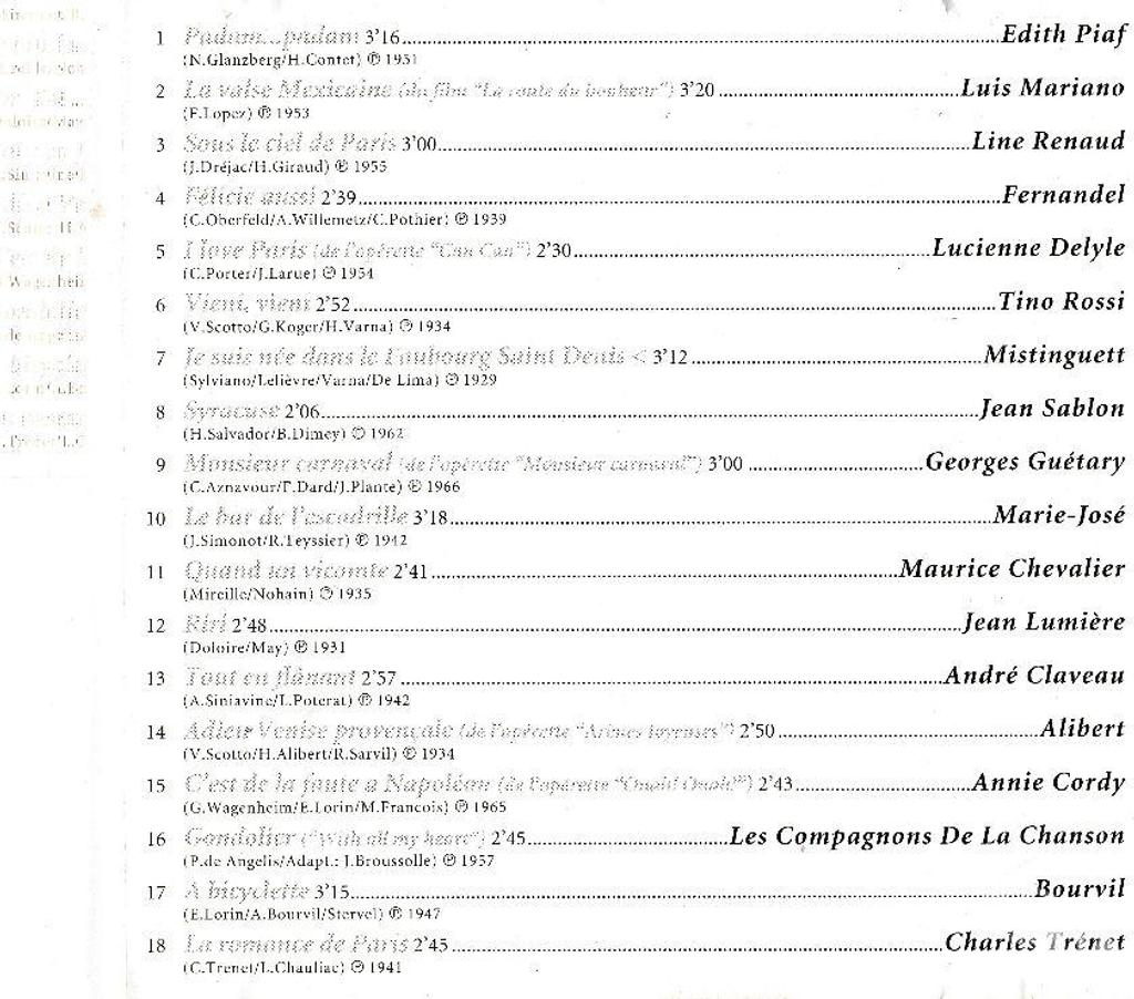 CDs Hauts-de-Seine Antony - 92160 - Photos Vivastreet CD Chanson de Légende Numéro 2 Coffret 3 Volumes