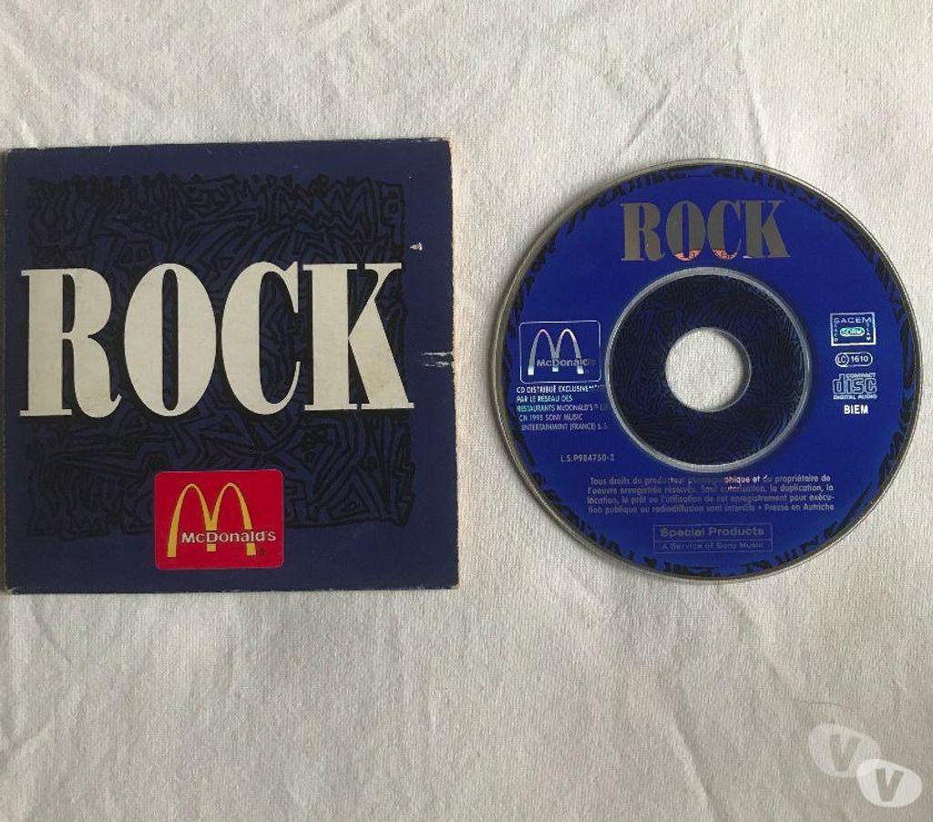 CDs Hauts-de-Seine Antony - 92160 - Photos Vivastreet CD Rock Objet Publicitaire McDonald's