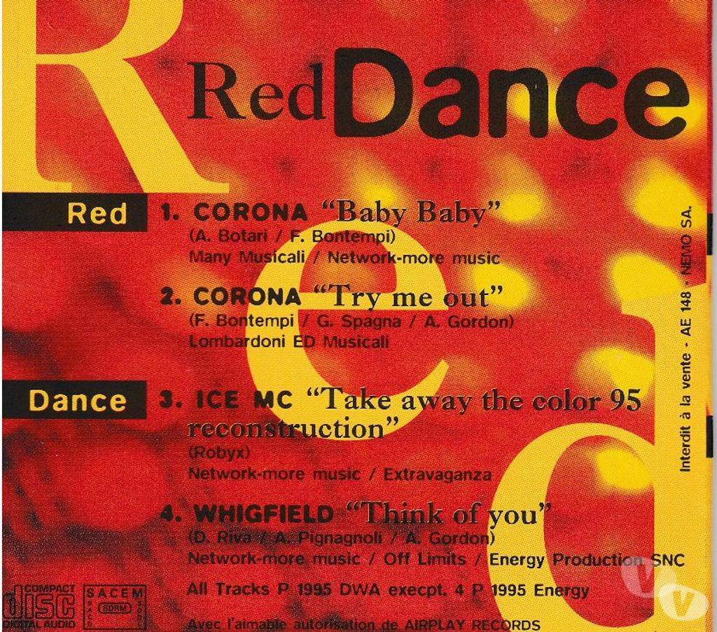 CDs Hauts-de-Seine Antony - 92160 - Photos Vivastreet CD Red Dance - Objet Publicitaire