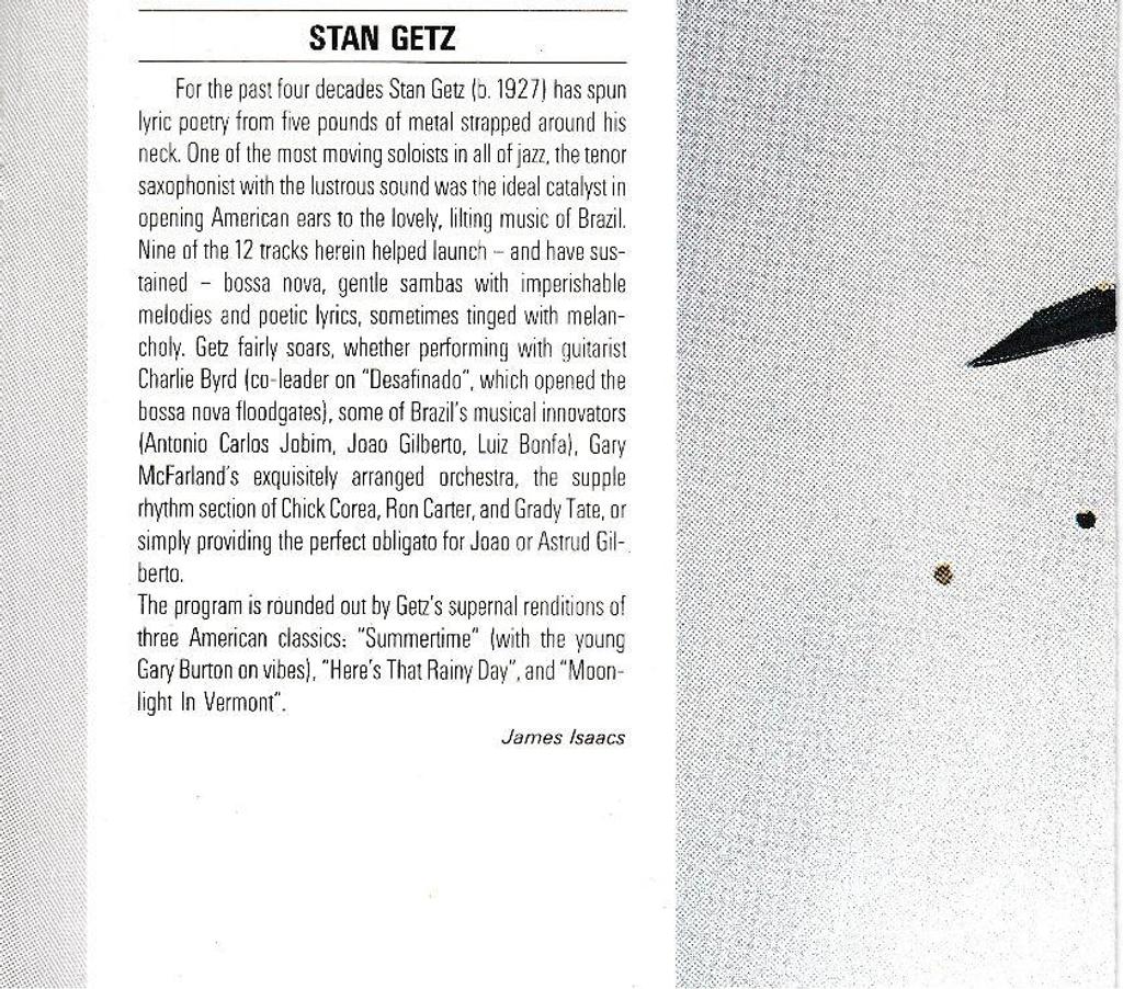 CDs Hauts-de-Seine Antony - 92160 - Photos Vivastreet CD Stan Getz - Collection Compact Jazz