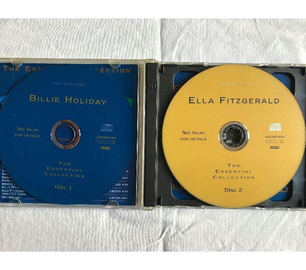 CDs Hauts-de-Seine Antony - 92160 - Photos Vivastreet CD Billie Holiday - Ella Fitzgerald Essential Collection