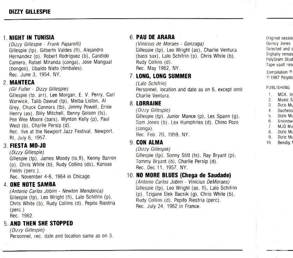 CDs Hauts-de-Seine Antony - 92160 - Photos Vivastreet CD Dizzy Gillespie - Collection Compact Jazz