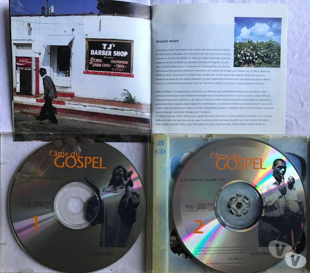 CDs Hauts-de-Seine Antony - 92160 - Photos Vivastreet CD L'Âme Du Gospel - La Lumière Du Peuple Noir
