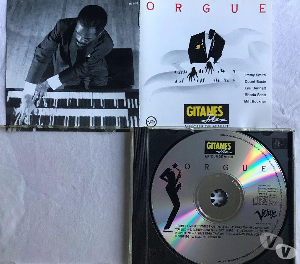 CDs Hauts-de-Seine Antony - 92160 - Photos Vivastreet CD Orgue Jazz Autour De Minuit