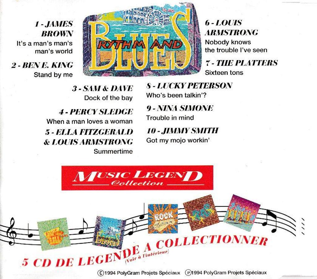 CDs Hauts-de-Seine Antony - 92160 - Photos Vivastreet CD Coca-Cola Rythm & Blues Music Legend - Objet Publicitaire