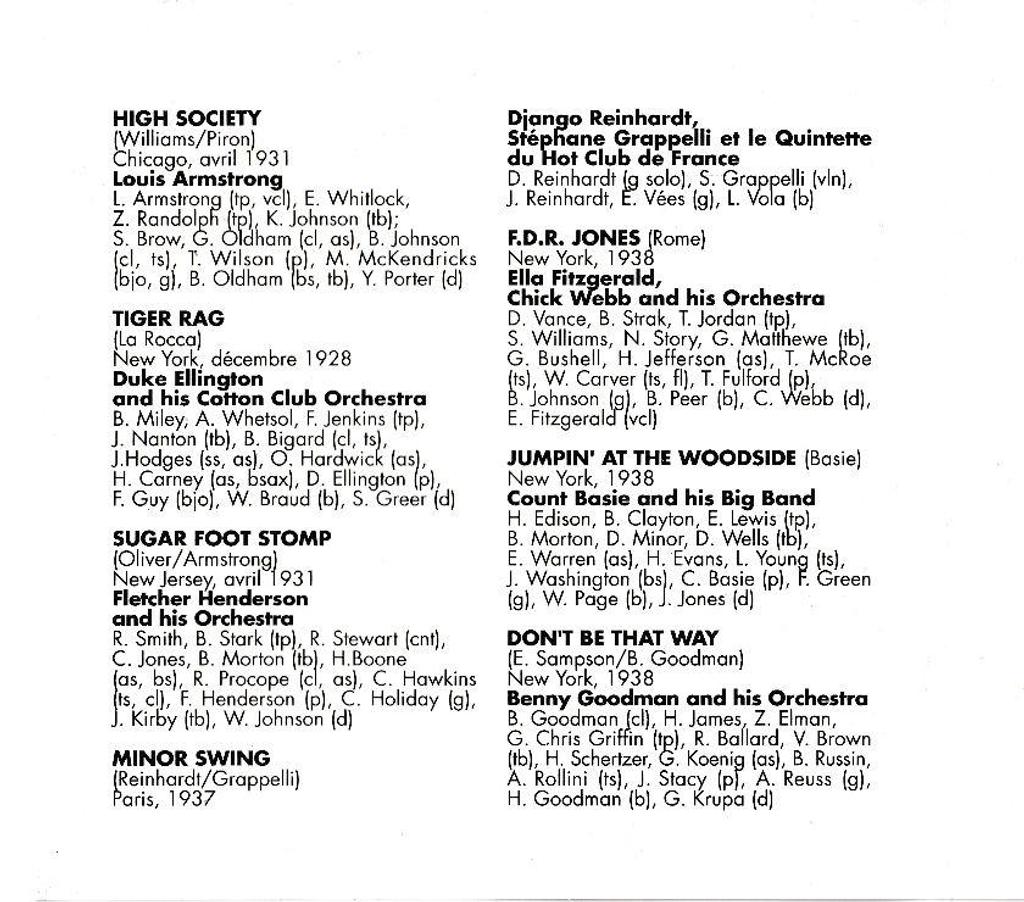 CDs Hauts-de-Seine Antony - 92160 - Photos Vivastreet CD 25 Géants Du Jazz: Enregistrements Historiques