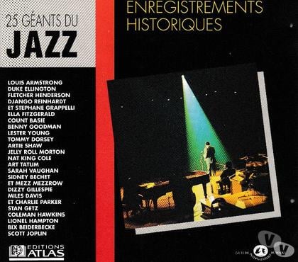 CD occasion Antony Hauts-de-Seine - Photos Vivastreet CD 25 Géants Du Jazz: Enregistrements Historiques