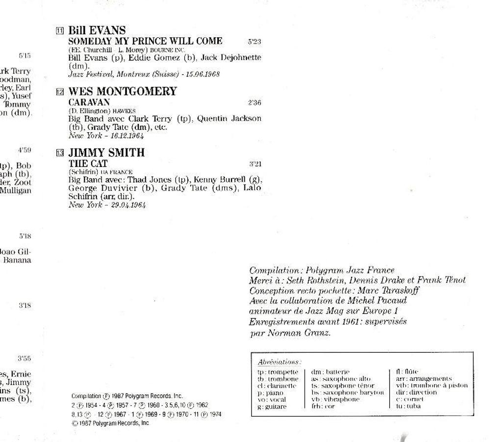 CDs Hauts-de-Seine Antony - 92160 - Photos Vivastreet CD Jazz En Verve Vol. 2 - Bop & Jazz Moderne