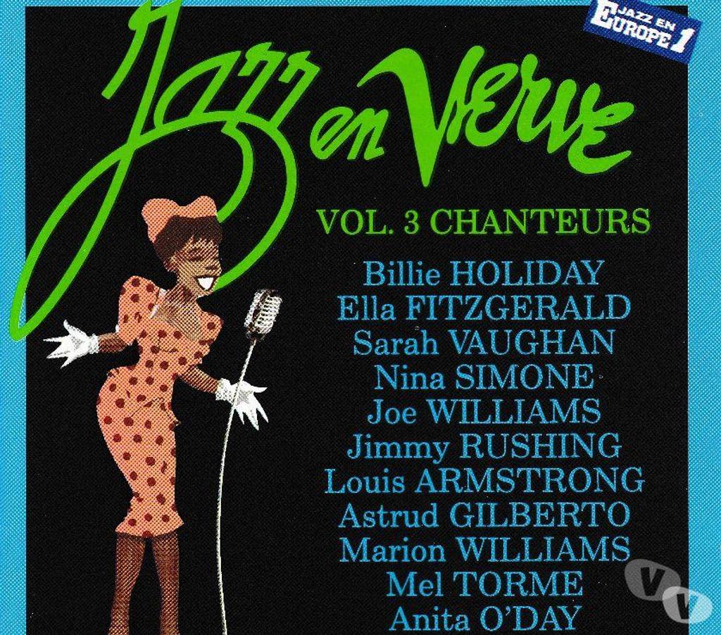 CDs Hauts-de-Seine Antony - 92160 - Photos Vivastreet CD Jazz En Verve Vol. 3 - Chanteurs