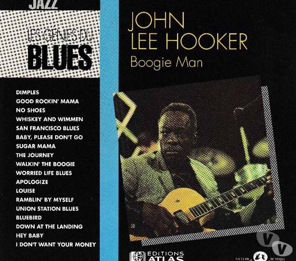 CDs Hauts-de-Seine Antony - 92160 - Photos Vivastreet CD John Lee Hooker Boogie Man - Les Génies Du Blues