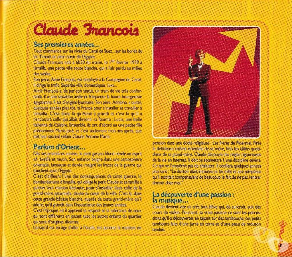 CDs Hauts-de-Seine Antony - 92160 - Photos Vivastreet CD Claude François (Double Disque)