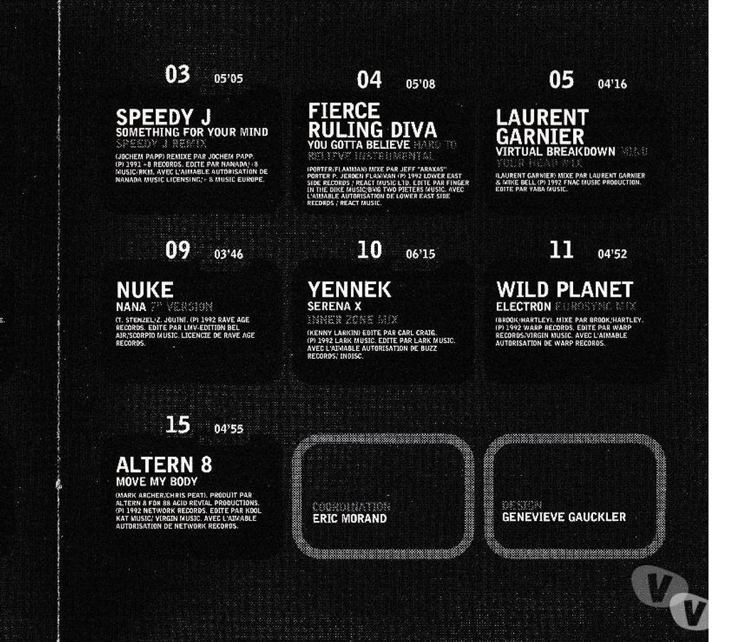 CDs Hauts-de-Seine Antony - 92160 - Photos Vivastreet CD Technodrome - Volume 2