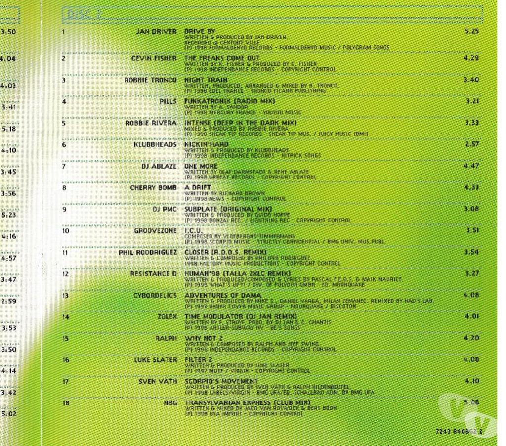 CDs Hauts-de-Seine Antony - 92160 - Photos Vivastreet CD Ultra Techno - Volume 6