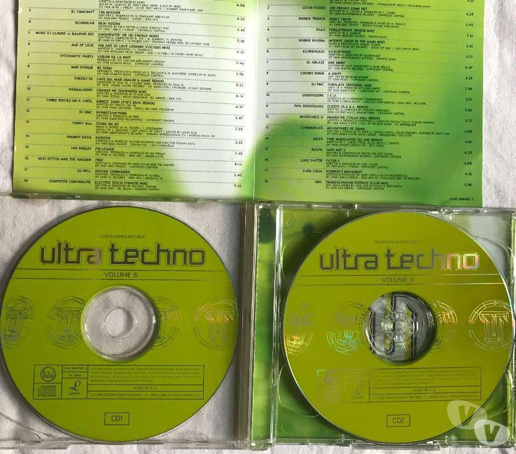 CDs Hauts-de-Seine Antony - 92160 - Photos Vivastreet CD Ultra Techno - Volume 6