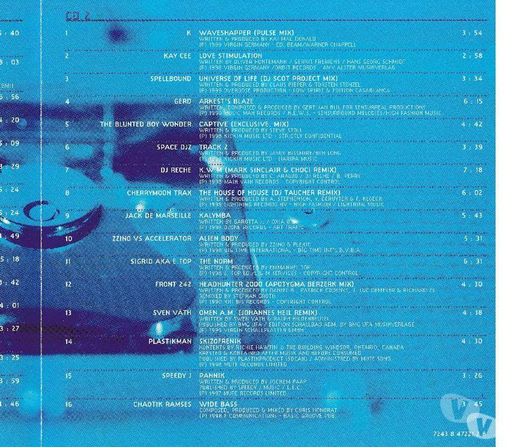 CDs Hauts-de-Seine Antony - 92160 - Photos Vivastreet CD Ultra Techno - Volume 7