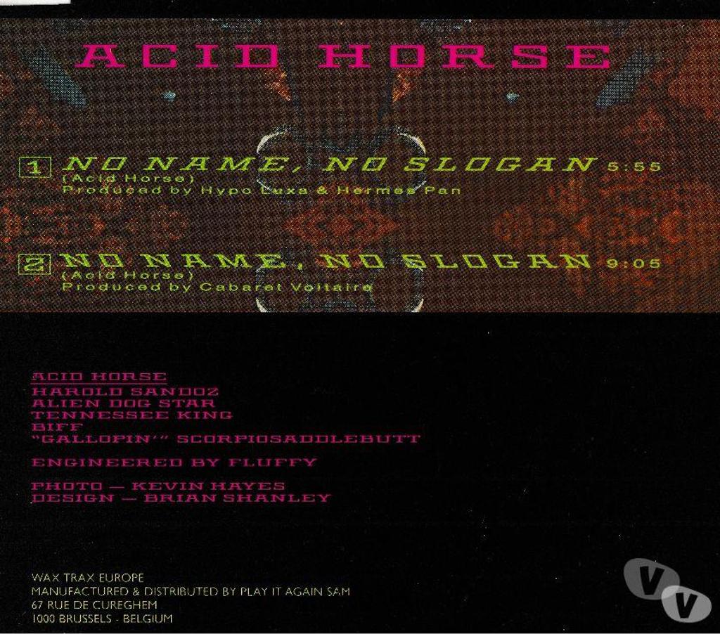 CDs Hauts-de-Seine Antony - 92160 - Photos Vivastreet CD Acid Horse - No Name, No Slogan