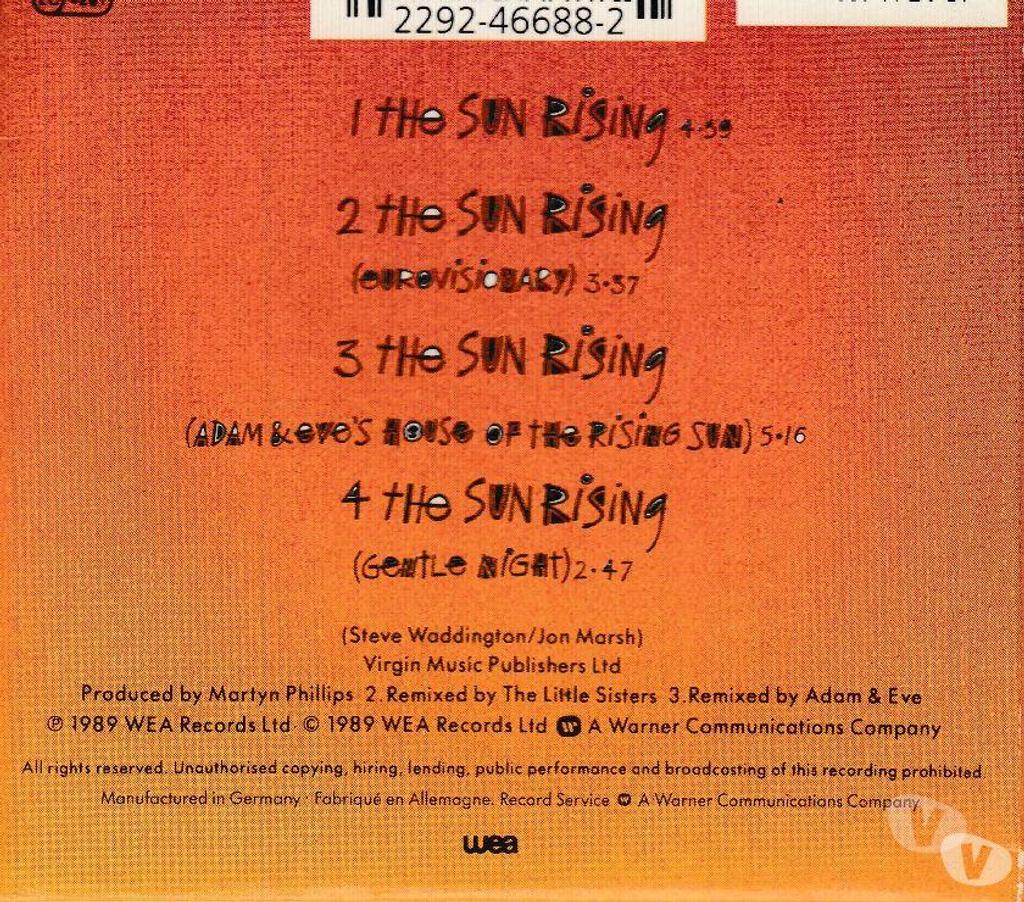 CDs Hauts-de-Seine Antony - 92160 - Photos Vivastreet CD Beloved - The Sun Rising
