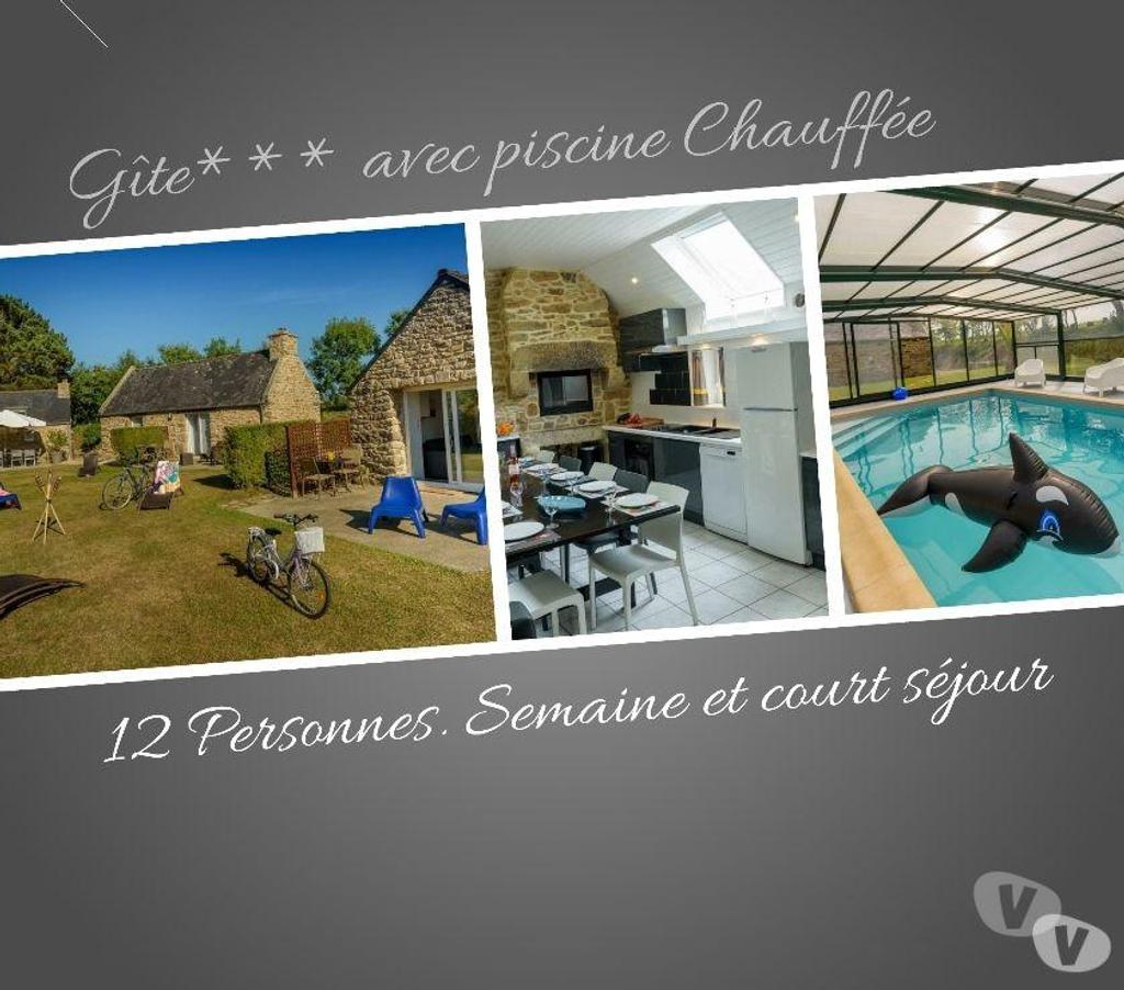 location saisonniere Finistère St Pabu - 29830 - Photos Vivastreet Gîte de Charme*** avec Piscine chauffée.