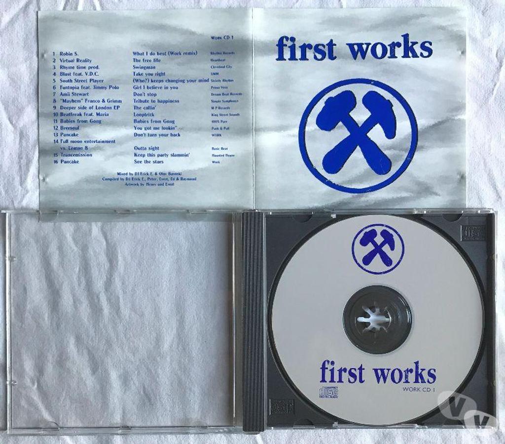 CDs Hauts-de-Seine Antony - 92160 - Photos Vivastreet CD DJ Erick E. & Olav Basoski First Works Compilation Mixée