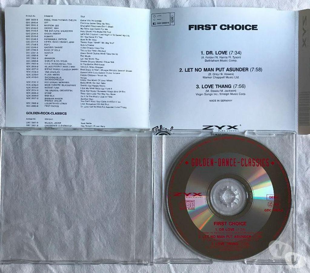 CDs Hauts-de-Seine Antony - 92160 - Photos Vivastreet CD First Choice - Dr. Love