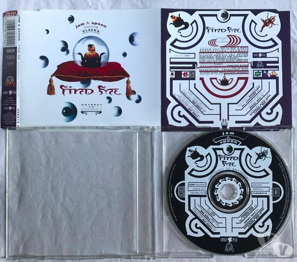 CDs Hauts-de-Seine Antony - 92160 - Photos Vivastreet CD Jam & Spoon Feat. Plavka - Find Me (Odyssey To Anyoona)
