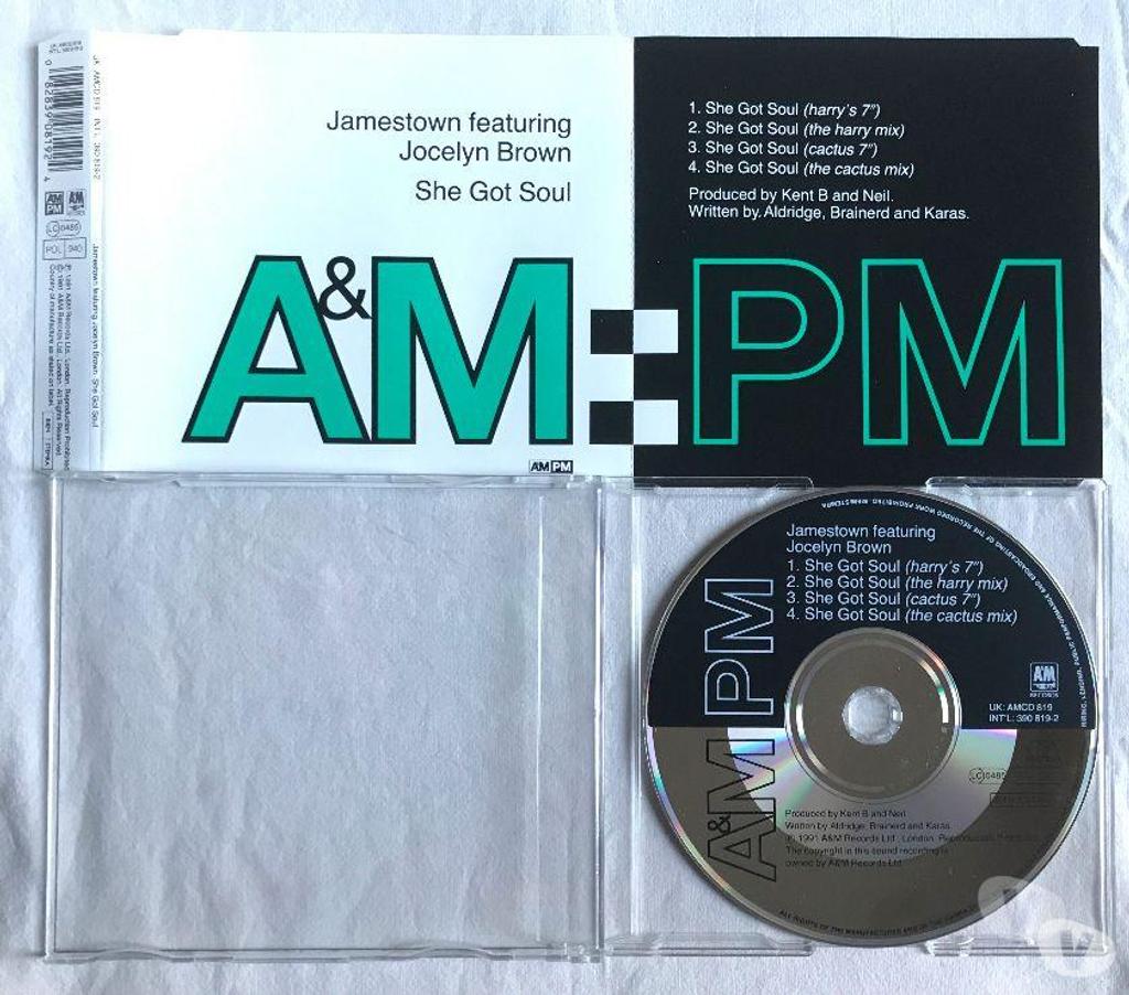 CDs Hauts-de-Seine Antony - 92160 - Photos Vivastreet CD Jamestown Featuring Jocelyn Brown - She Got Soul