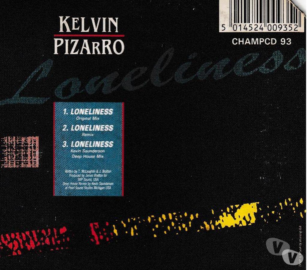 CDs Hauts-de-Seine Antony - 92160 - Photos Vivastreet CD Kelvin Pizarro - Loneliness