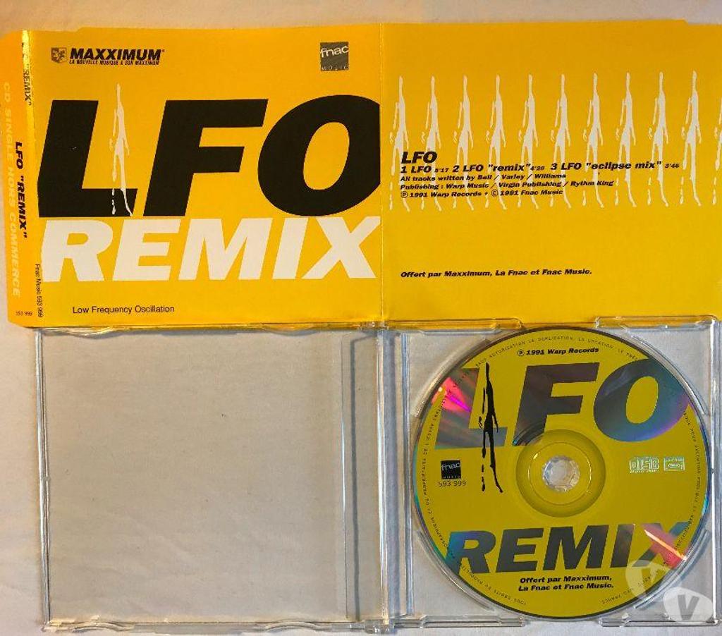 CDs Hauts-de-Seine Antony - 92160 - Photos Vivastreet CD LFO Remix - Objet Publicitaire Radio Maximum, Fnac