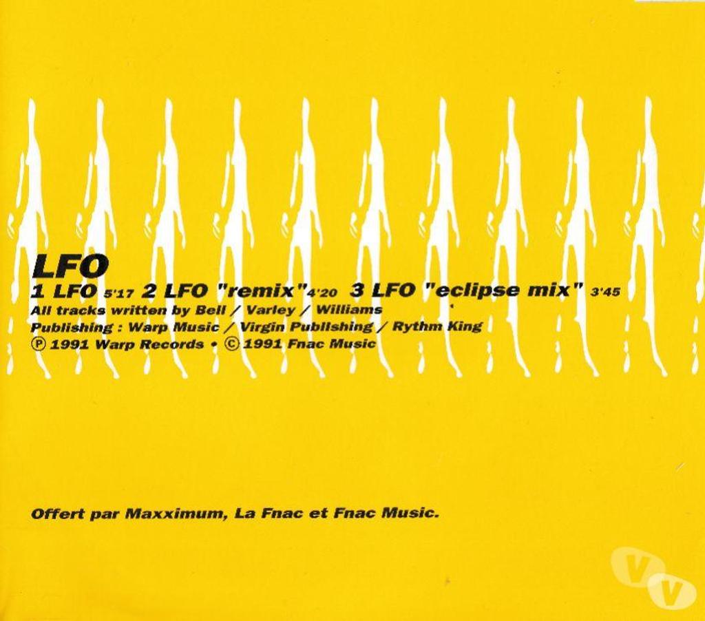 CDs Hauts-de-Seine Antony - 92160 - Photos Vivastreet CD LFO Remix - Objet Publicitaire Radio Maximum, Fnac