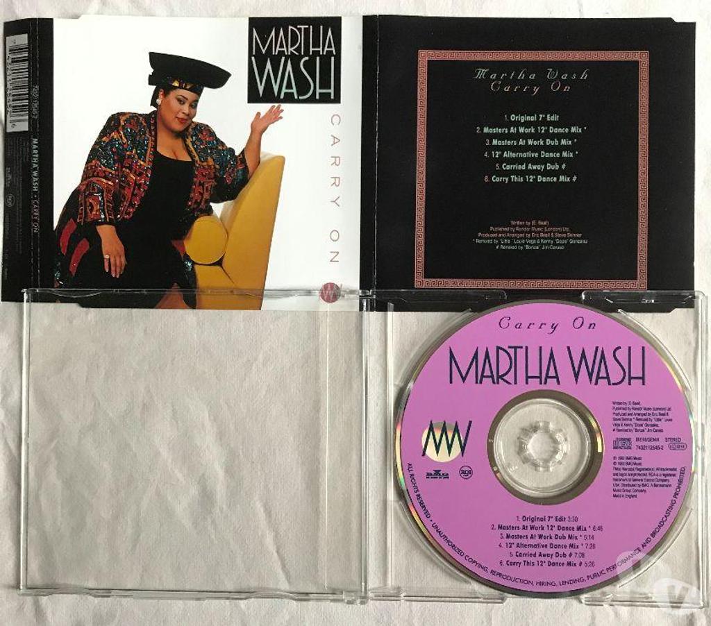 CDs Hauts-de-Seine Antony - 92160 - Photos Vivastreet CD Martha Wash - Carry On