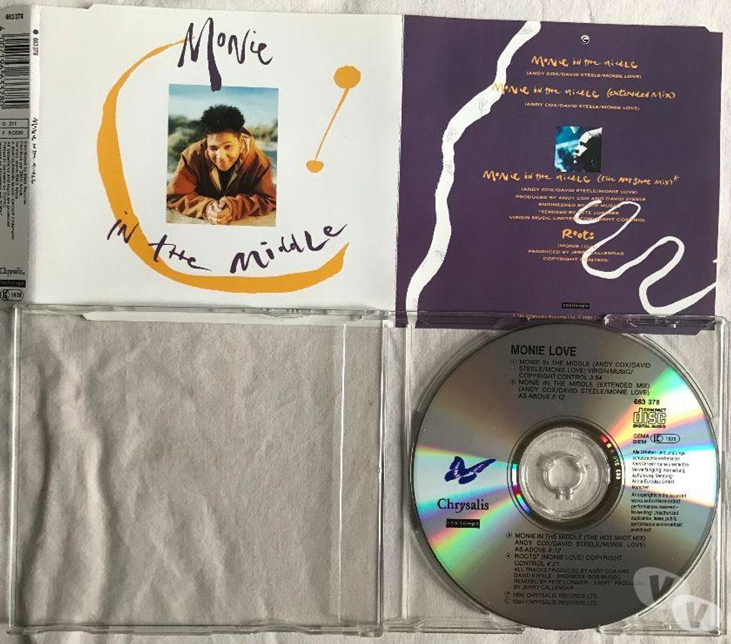 CDs Hauts-de-Seine Antony - 92160 - Photos Vivastreet CD Monie Love - Monie In The Middle 