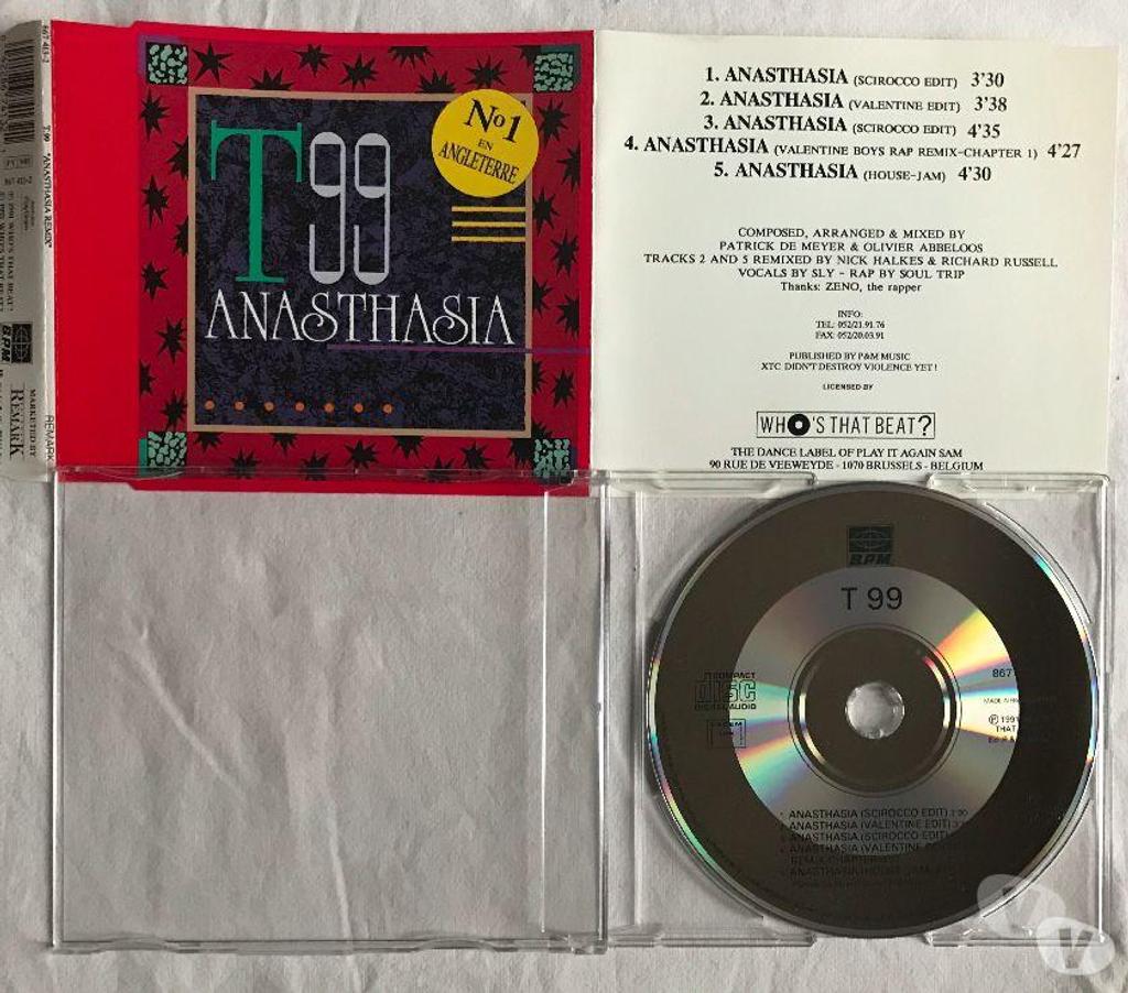 CDs Hauts-de-Seine Antony - 92160 - Photos Vivastreet CD T99 - Anasthasia