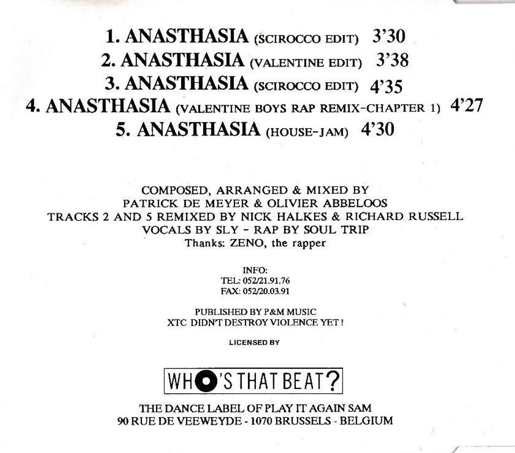 CDs Hauts-de-Seine Antony - 92160 - Photos Vivastreet CD T99 - Anasthasia