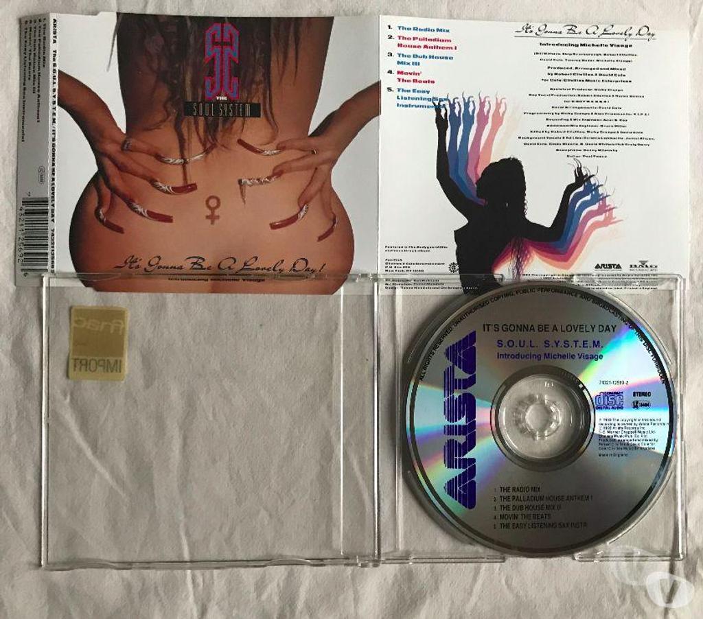 CDs Hauts-de-Seine Antony - 92160 - Photos Vivastreet CD SOUL SYSTEM Michelle Visage It's Gonna Be A Lovely Day
