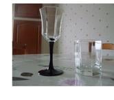 Verres octogonaux