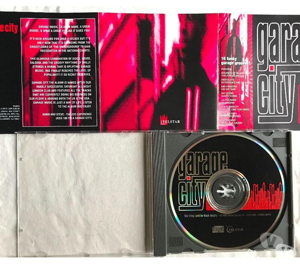 CDs Hauts-de-Seine Antony - 92160 - Photos Vivastreet CD Garage City - Compilation